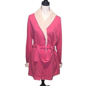 Victoria's Secret Pink Heavy Terry Cloth Bathrobe for Women Size L